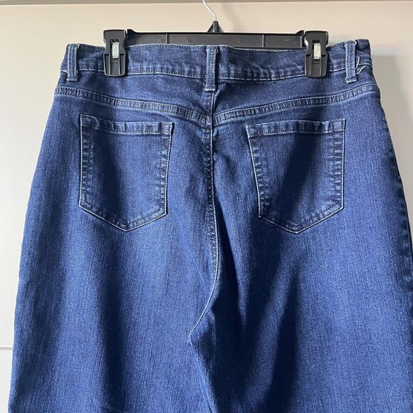 Gloria Vanderbilt Jeans Womens 16 Blue Amanda Stretch Denim High Rise Classic - Picture 6 of 14